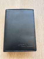 Portefeuille Thierry Mugler en cuir noir - comme neuf!