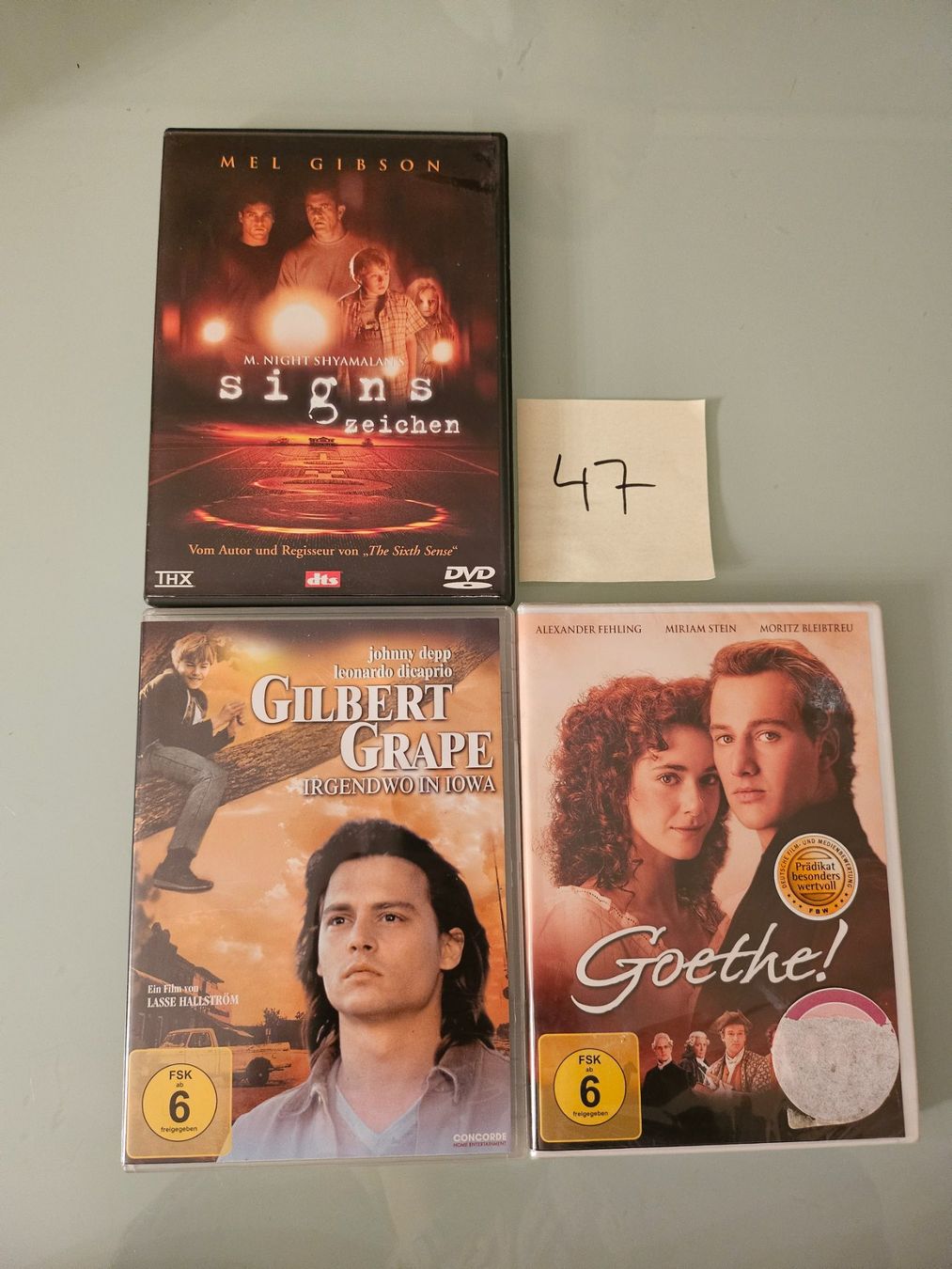 Tutti i DVDs: 3DVDs gemischt (nr.47) – Usato da Bettlach venduto da tiz_vdb2