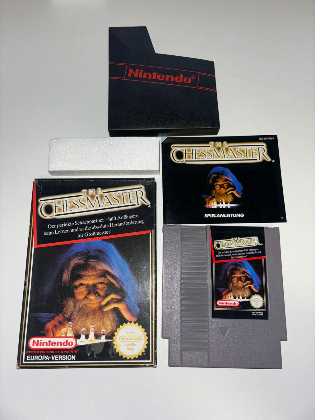 Nintendo Spiele: The Chessmaster in OVP (Nintendo Nes) – Gebraucht aus Herisau von Seyashop1