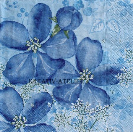 Tovaglioli: Serviette tender flowers(1141) 2Stk. – Nuovo (secondo la descrizione) da Schlatt TG venduto da kreativ-atelier