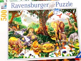 Puzzle 500er Ravensburger Dschungel Tiere
