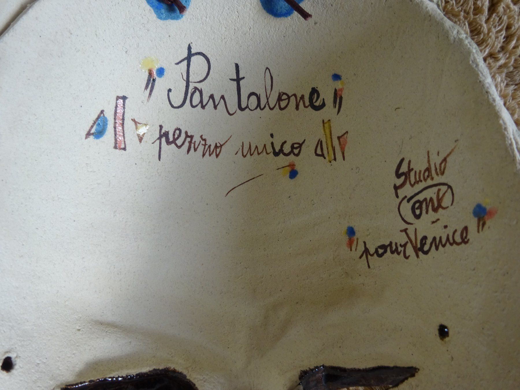 Statuette: Keramik / Pantalone VENEDIG – Usato da Esslingen venduto da eintagammeer 9