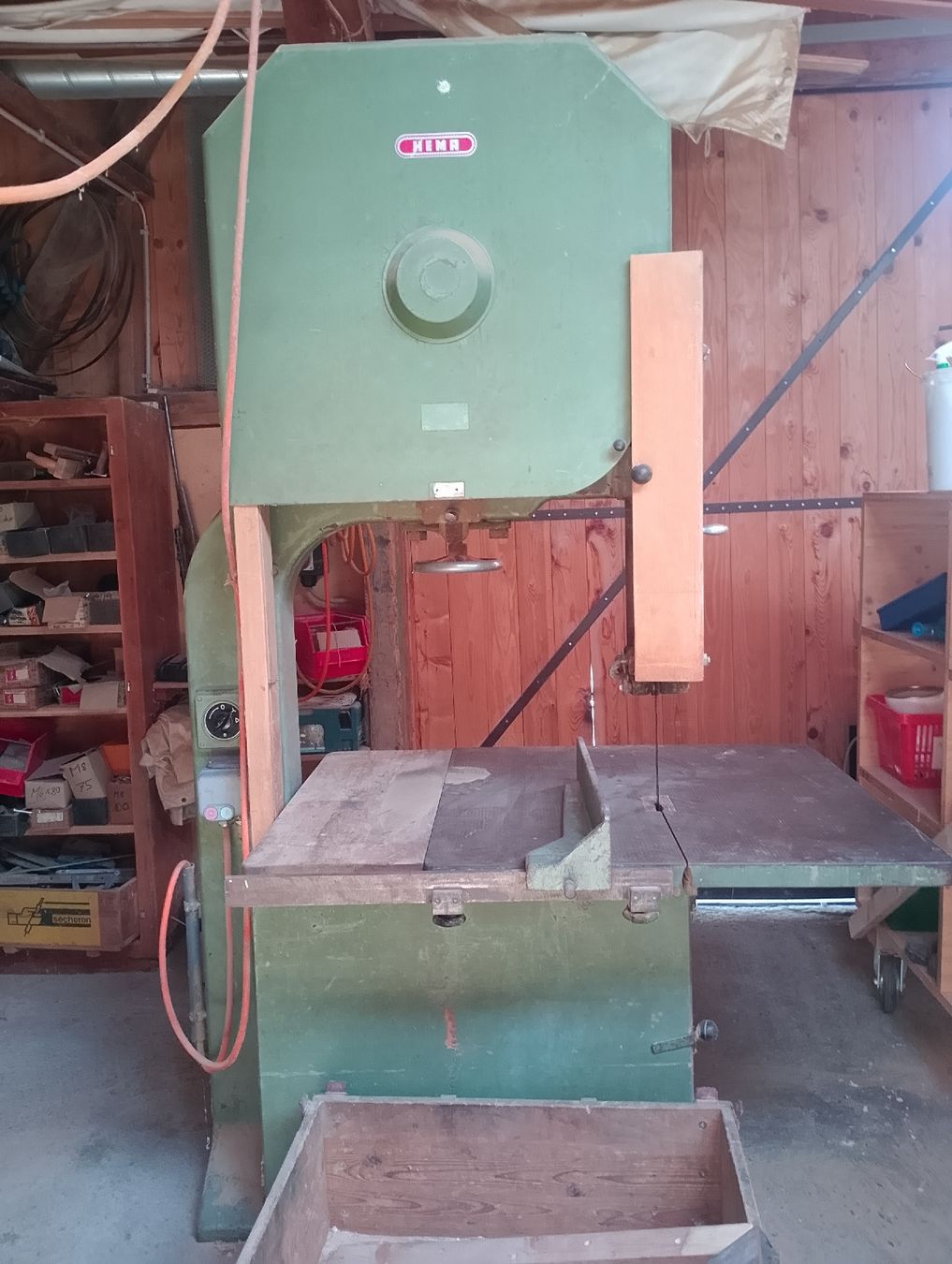 Seghe: HEMA Bandsäge, Type 800,  – Usato da Belpberg venduto da edi-staub 3