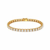 18.15ct Diamant Armband 14k Gelbgold