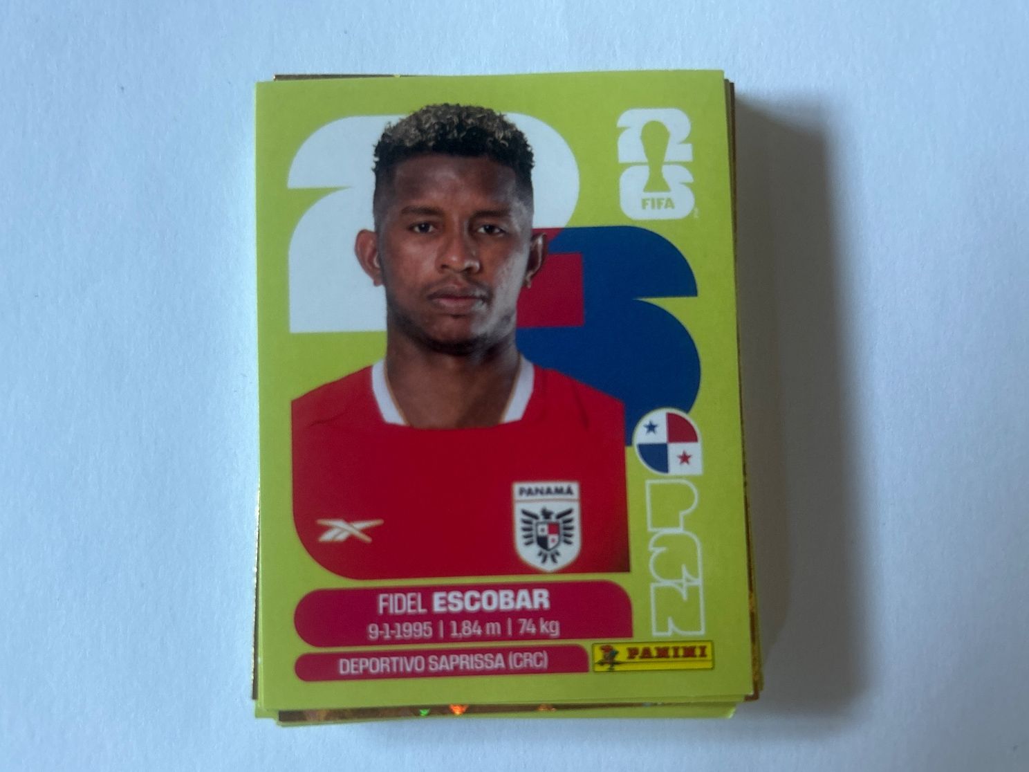 Panini Carte collezionabili: Panini WM 2026 Sticker - Escobar PAN 4 – Nuovo (secondo la descrizione) da Troistorrents venduto da sim_d75d