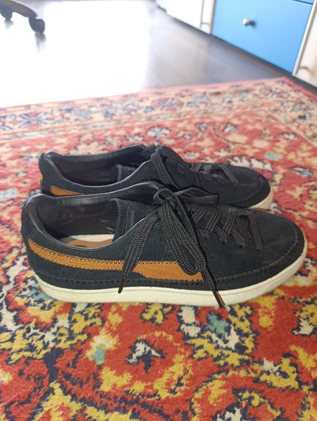 Puma Scarpe da uomo: Puma Suede Mokassin Black/Brown Gr. 44 – Nuovo (secondo la descrizione) da Mühlethurnen venduto da sea_dlz8 3