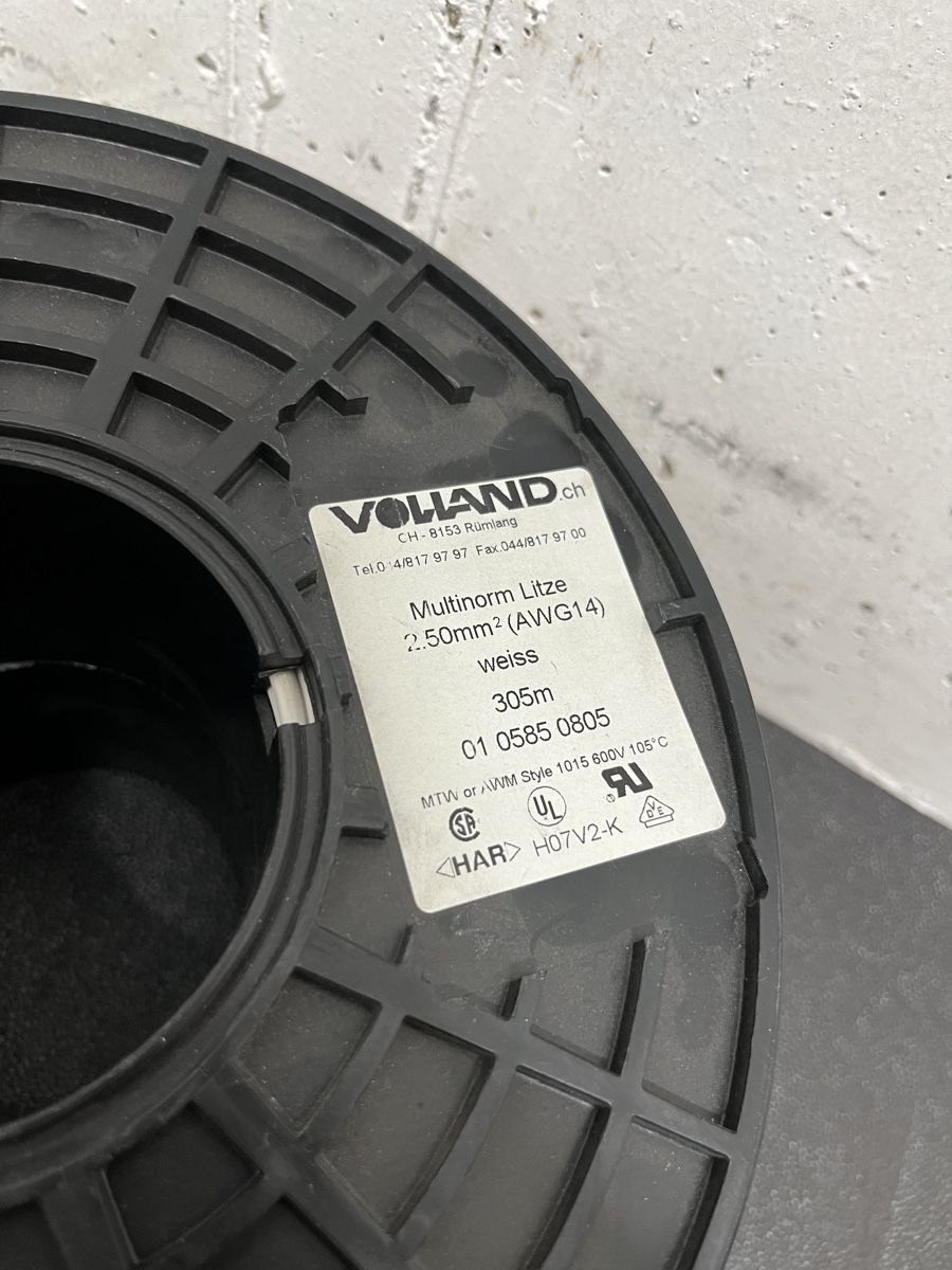 Kabel: Litze 2.50mm2 weiss 305m – Neu (gemäss Beschreibung) aus Würenlos von jam_mv8g 4
