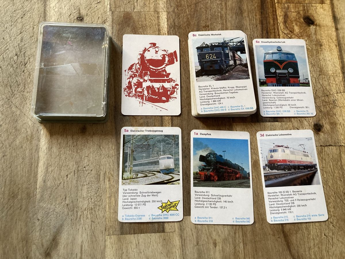 Giochi: Altes Eisenbahn Quartett - Komplettes Set! – Usato da Wichtrach venduto da Queensparkunite
