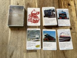 Altes Eisenbahn Quartett - Komplettes Set!