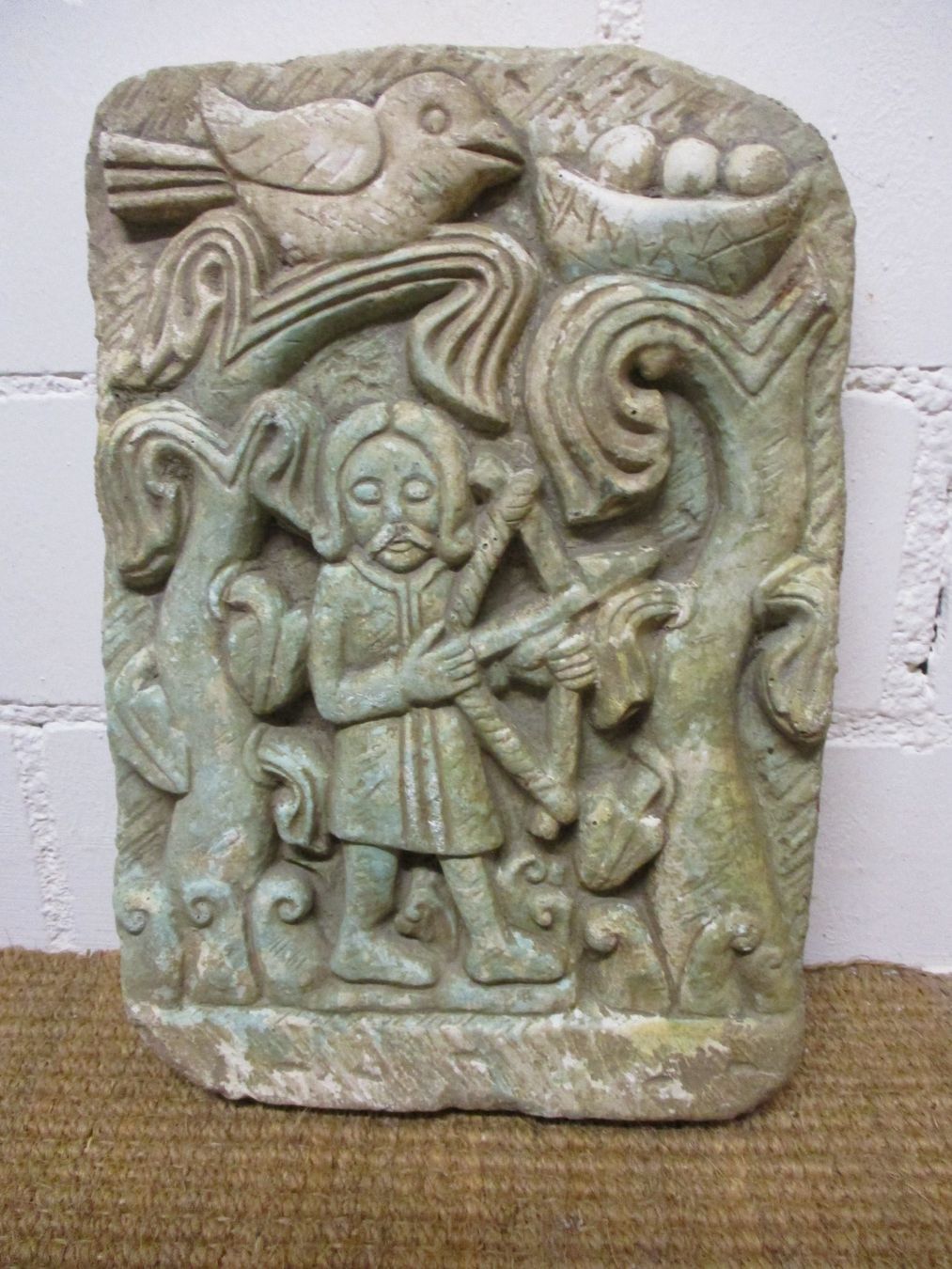 Sculture & Statue: Stein-Kunst Fragment mit Bogenschütze Mittelalter Bildhauer – Usato da Windisch venduto da Autogrammo 9