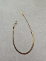 Goldiges Edelstahl Armband