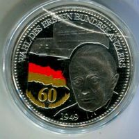Silbermedaille - Wahl des ersten Bundeskanzlers