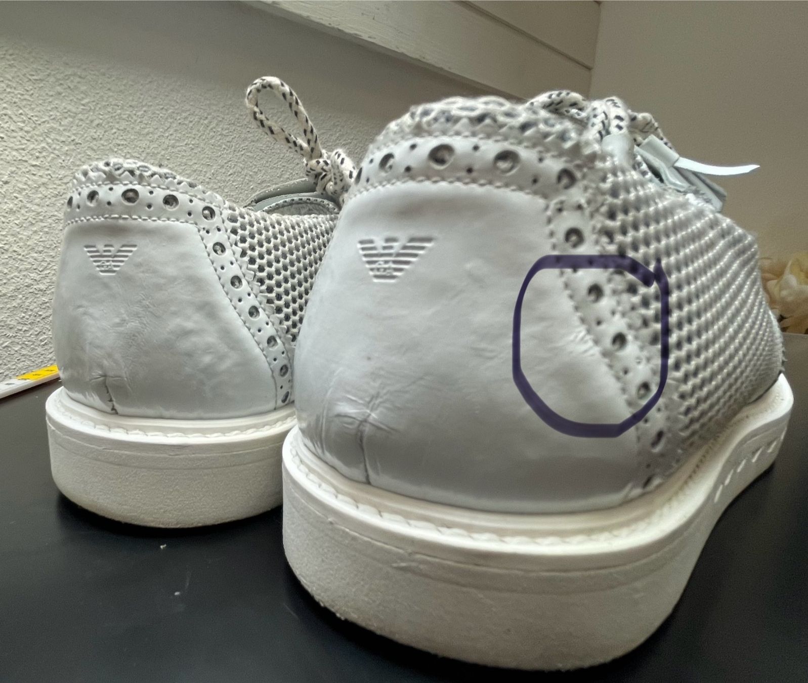 Armani Scarpe da uomo: Coole Sommerschuhe von Armani Gr 12 – Usato da Unterengstringen venduto da DeaundHeinz 6