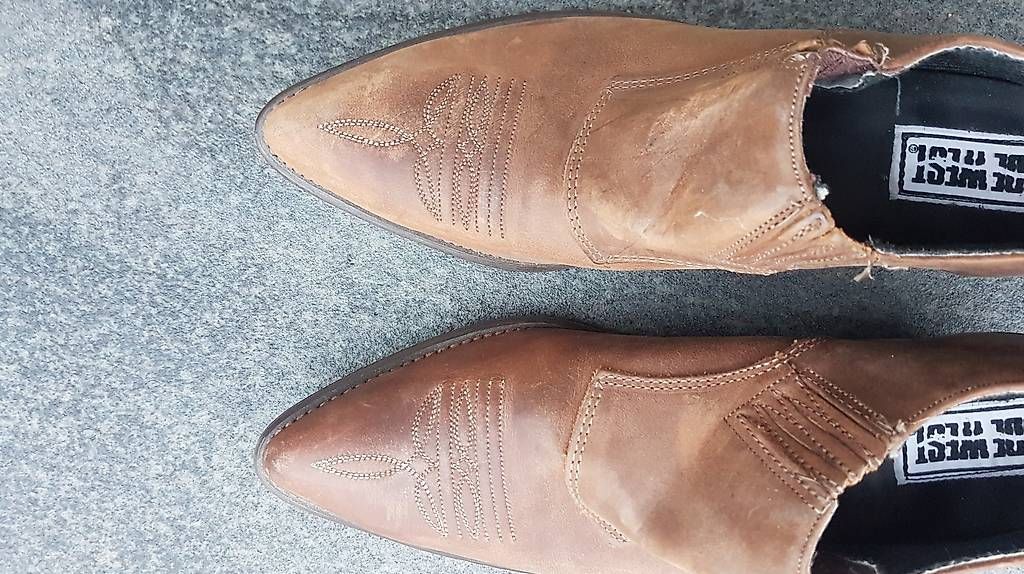 Scarpe da uomo: Echtleder Boots – Usato da Giffers venduto da Flowerpower72 1