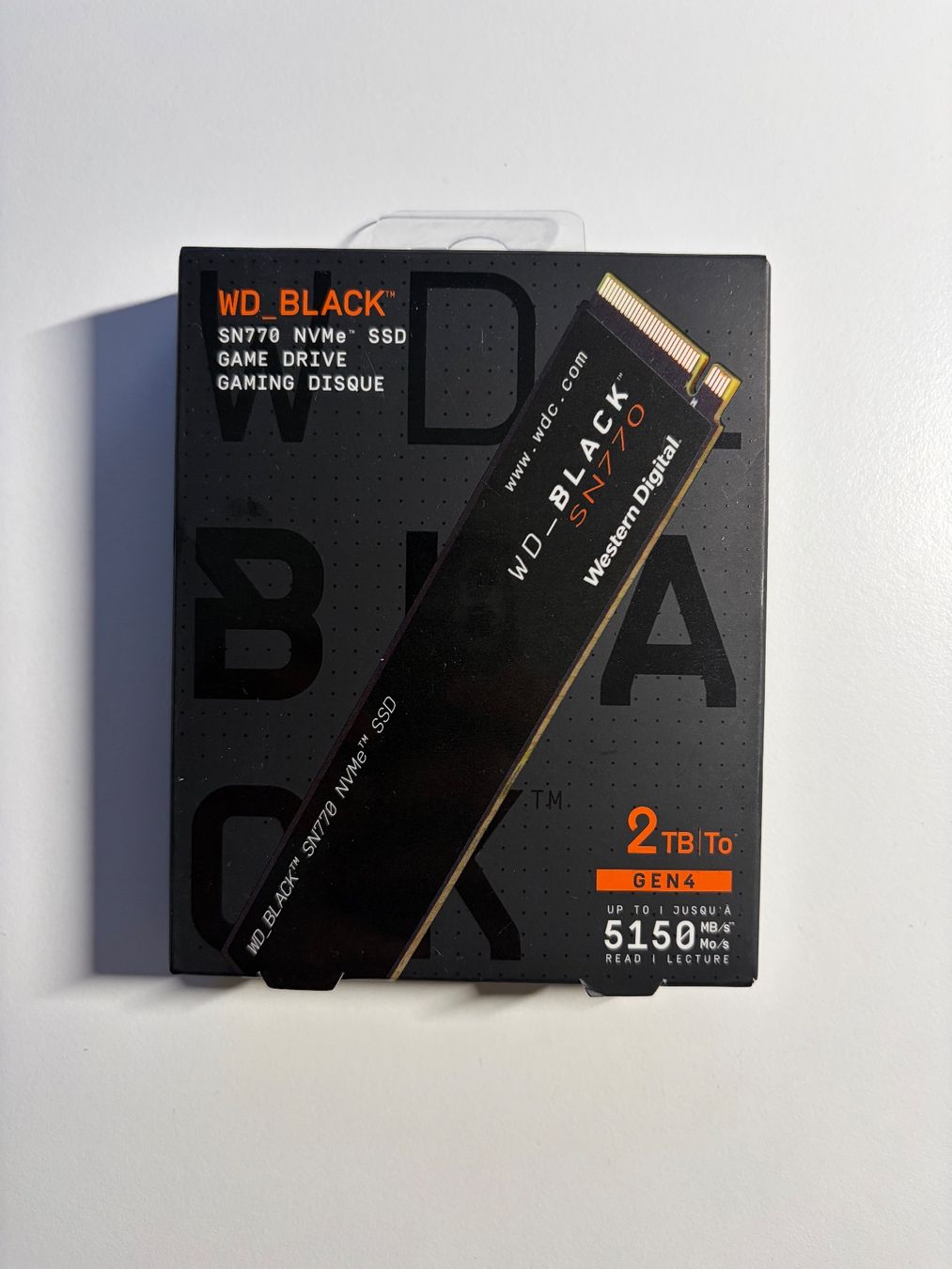 Western Digital Dischi rigidi: WD_BLACK SN770 NVMe SSD 2 TB – Usato da Reinach BL venduto da Gametrader