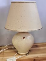 Tischlampe Keramik Marienkäfer mit Schirm Höhe 40 cm(A66)