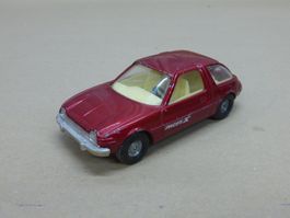 Corgi AMC Pacer X Modellauto rot Massstab 1:36 gebraucht