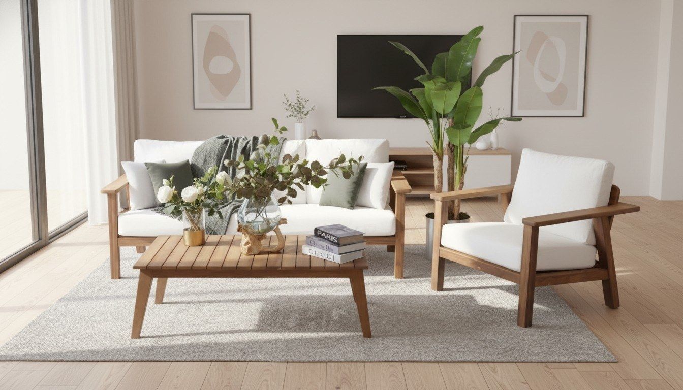 Sofas: Luxuriöse Gartenmöbel Sofagarnitur 3+1 Sitzer Couchtisch – Neuf avec emballage d'origine à Zug par jvmoebel-schweiz 3