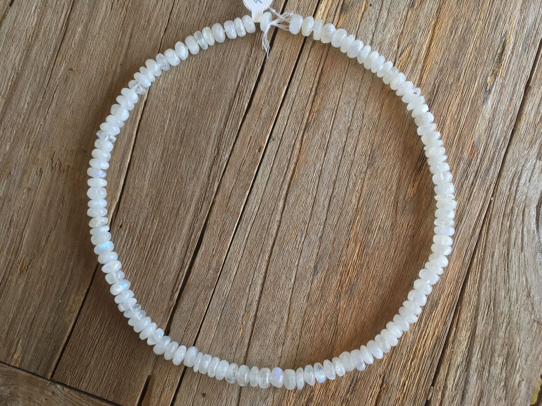 Catenine: HALSKETTE  LABRADORIT MONDSTEIN / LABRADORIT  LÄNGE 46cm – Nuovo e nell'imballaggio originale da Aesch ZH venduto da LiquidAktion 5