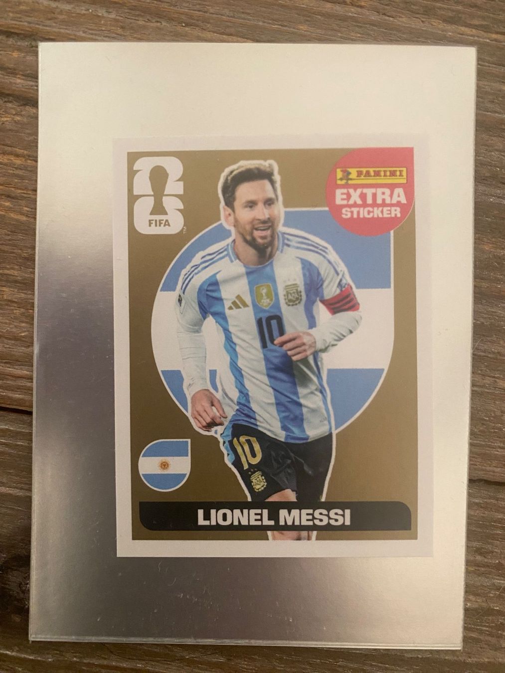 Panini Carte collezionabili: Panini Messi Gold Sticker WM 2026 – Nuovo (secondo la descrizione) da Würenlos venduto da miriamrohner