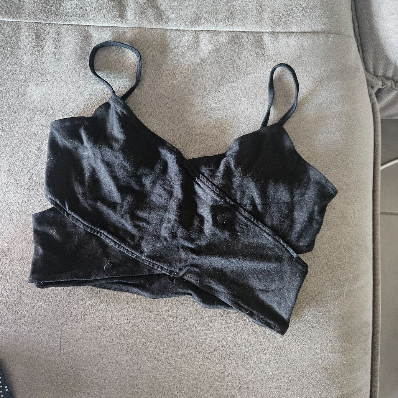 Bershka Tops: Mini top sexy Bershka M noir – Gebraucht aus Verbier von gab_2klq