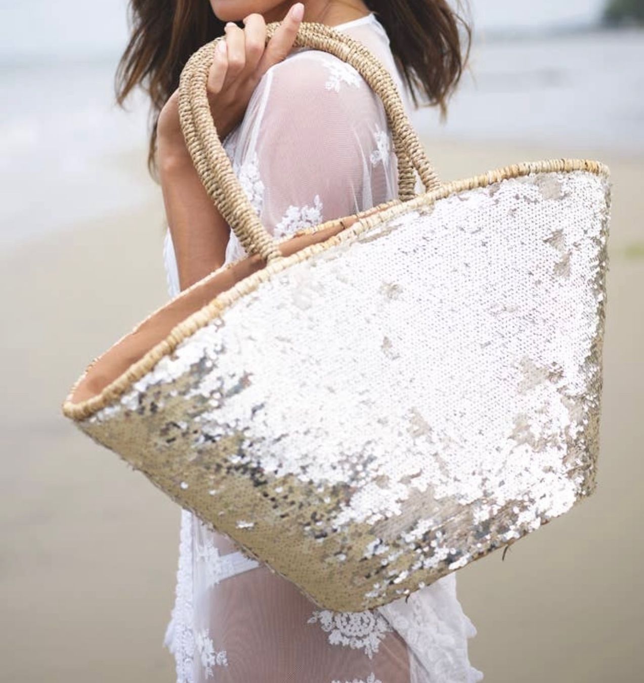 Borse da donna: Korbtasche „Silver“ – Nuovo e nell'imballaggio originale da Bülach venduto da leide_29 1