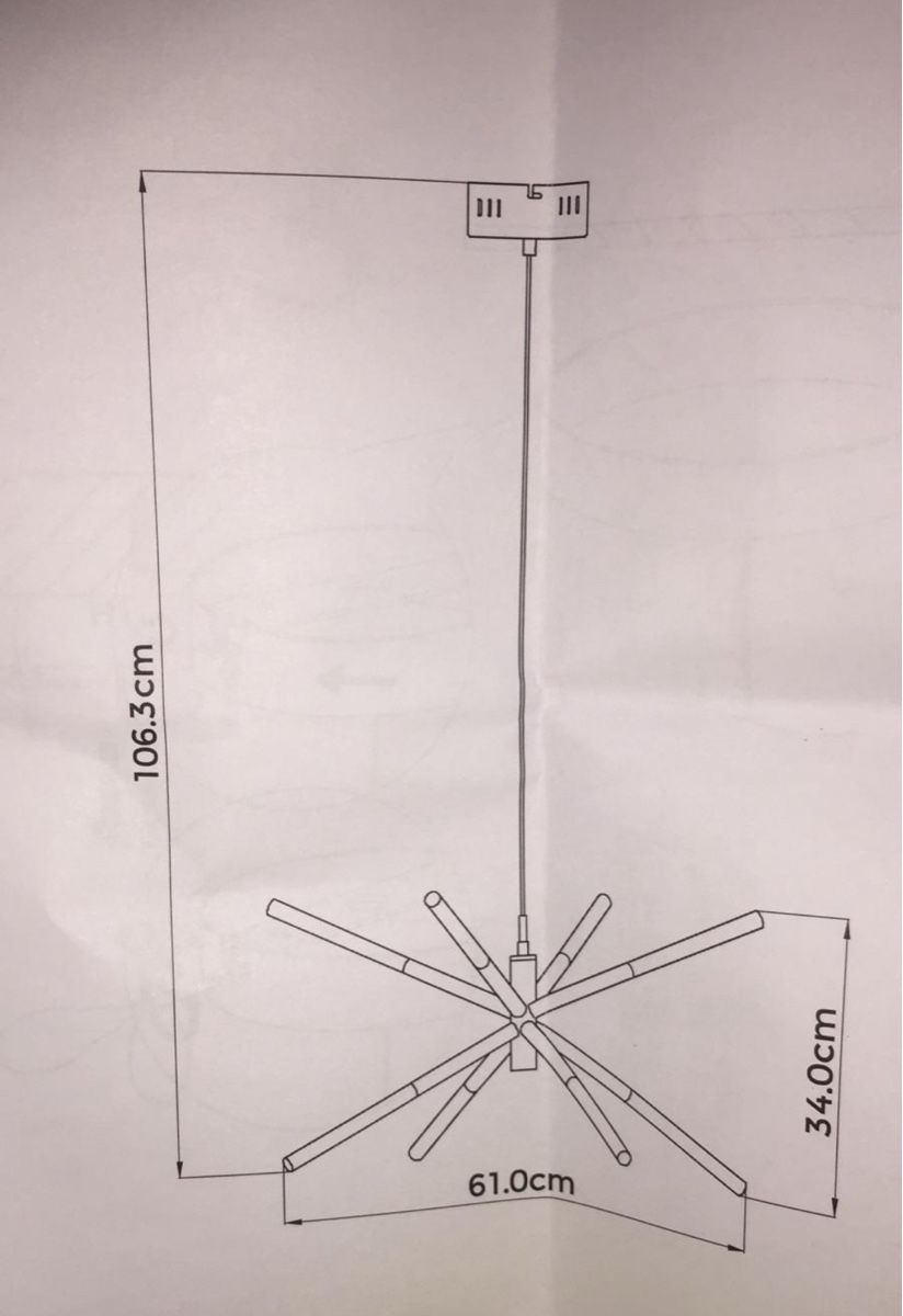 Lampadari & plafoniere: Sputnik Deckenlampe – Usato da Schaffhausen venduto da mar_r2wk 3