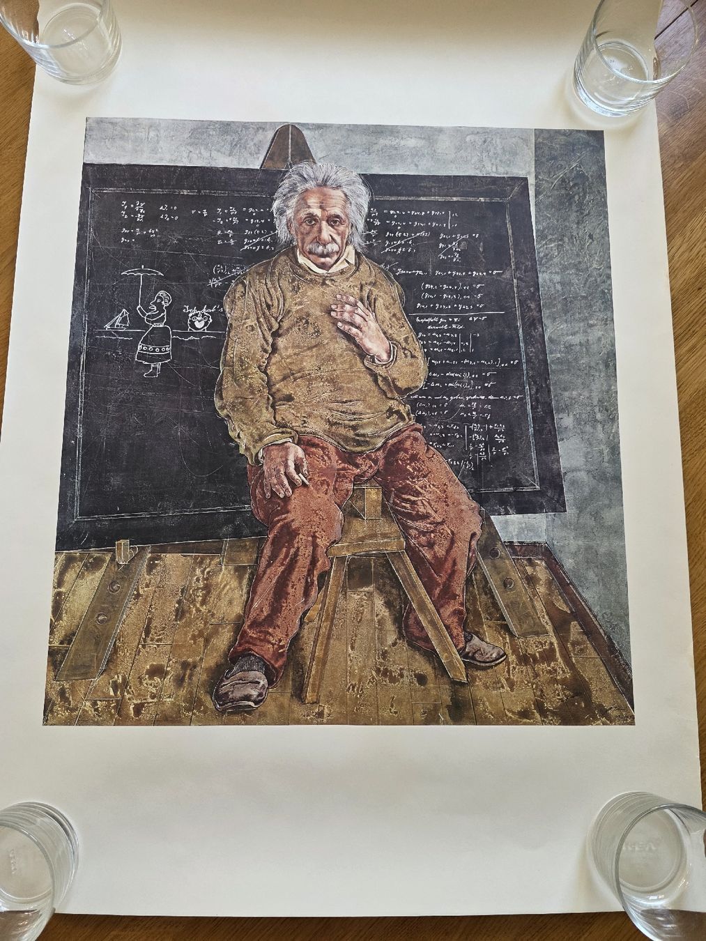 Foto & Immagini: Albert Einstein Poster, Kunstdruck – Usato da Suhr venduto da andreas_2008