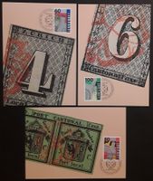 1993: 150 Jahre CH Briefmarken Maxi-PK Serie ( 842-844 )