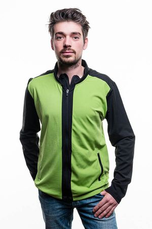 Schütz Sweatjacke Herren / Trainingsjacke Grün Gr. S