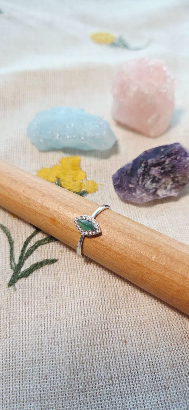Anelli: NEW - S925 Jade Ring (Adjustable) – Nuovo (secondo la descrizione) da Zürich venduto da cin_wcf6 5