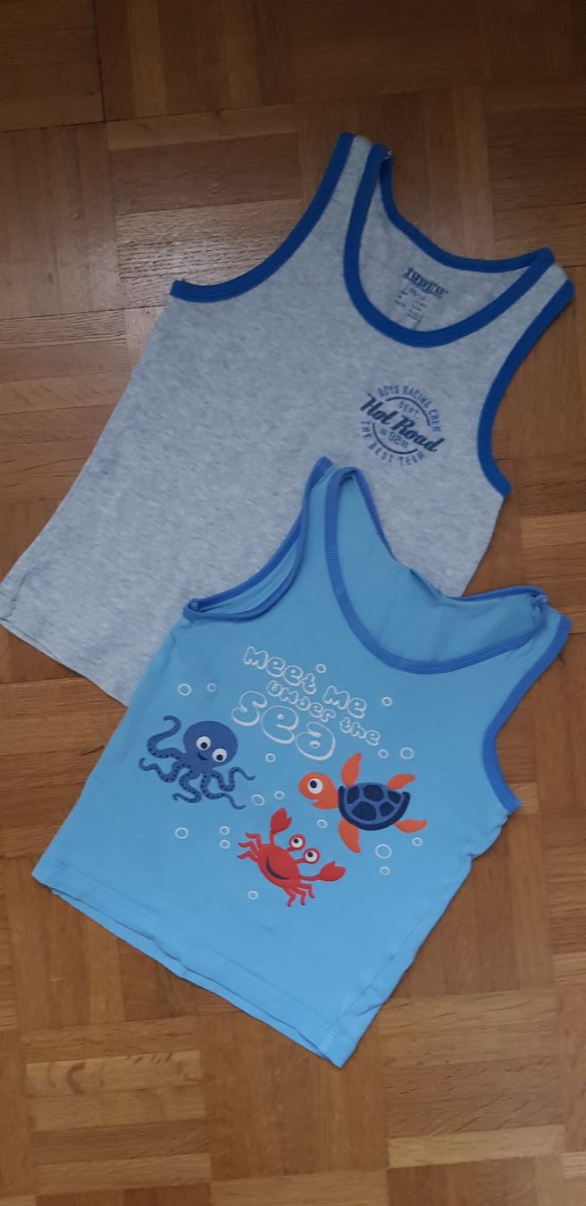 Biancheria intima: 2 Unterleibchen, Gr. 98/104 – Usato da Dietikon venduto da grafad
