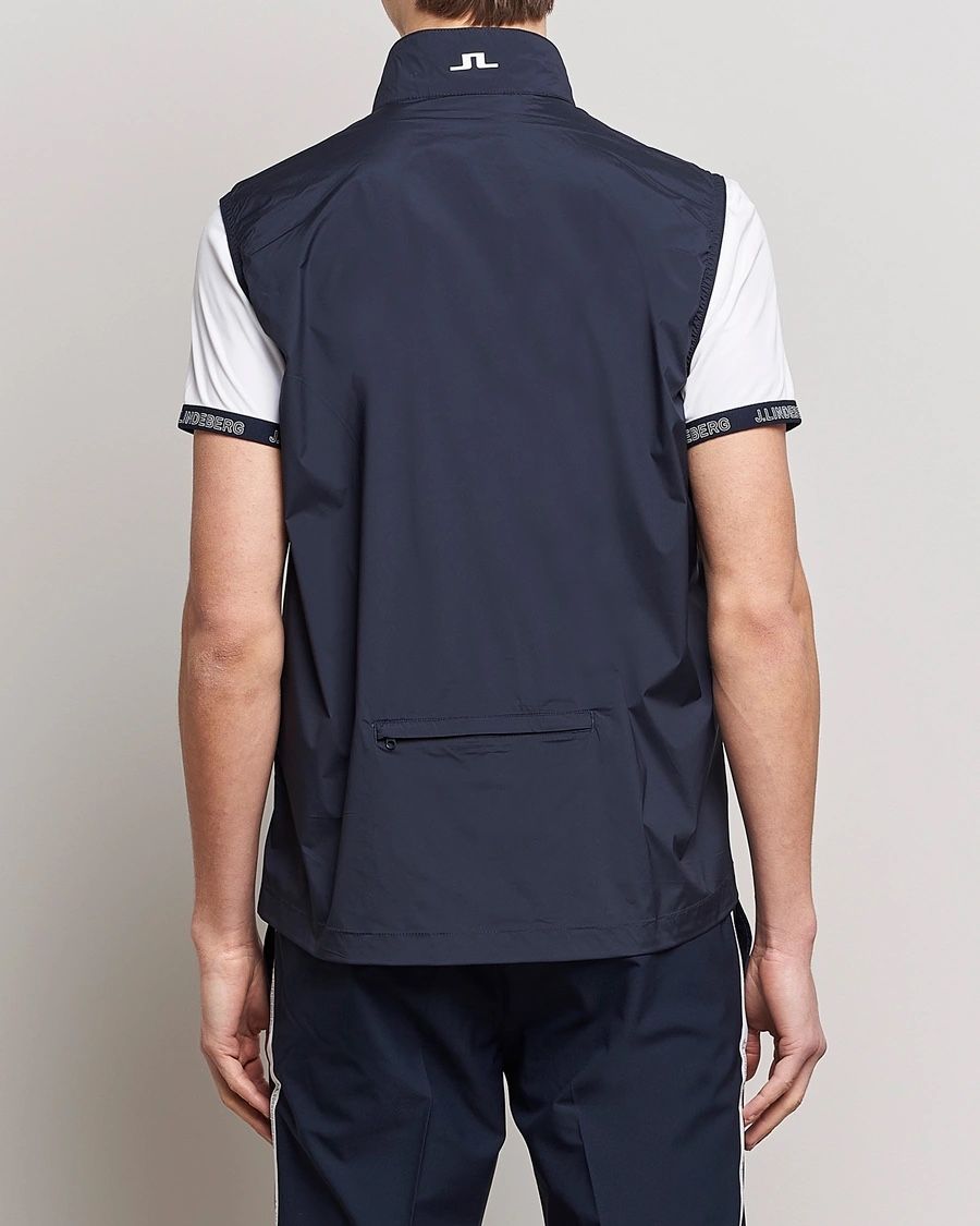 Lindeberg Giacche: J.LINDEBERG Ash Light Packable Vest Navy - Orginalpreis 150. – Nuovo e nell'imballaggio originale da Zürich venduto da luxuryoutlet1 2