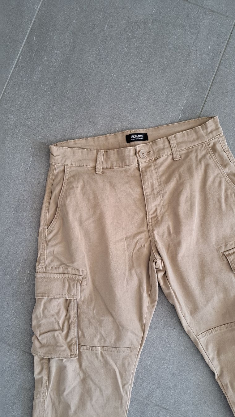 Pantaloni: Freizeithose ONLY & SONS beige Gr. 30/32 Neu!! – Nuovo (secondo la descrizione) da Winterthur venduto da Dream_of 1