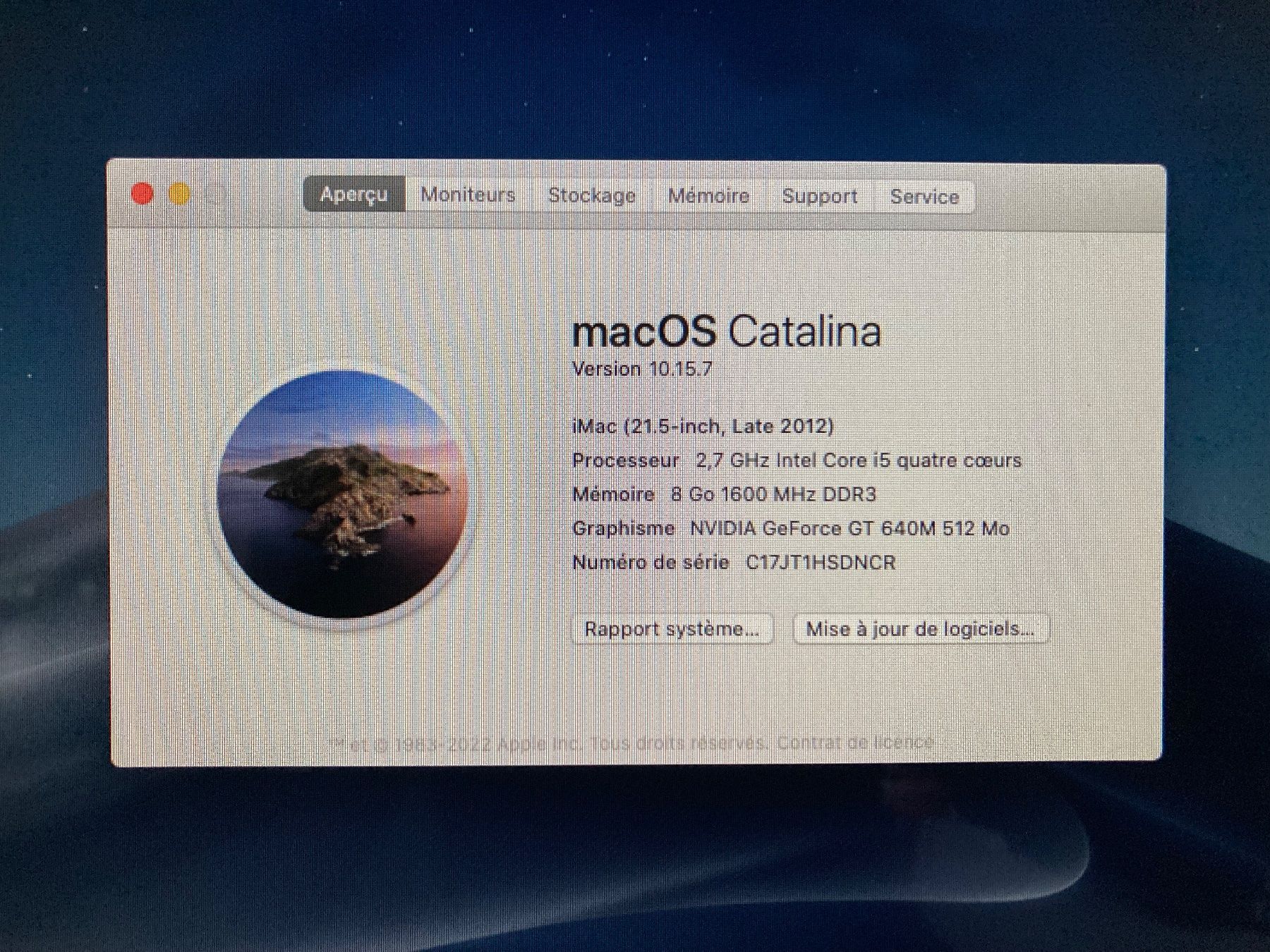 Apple PC: IMac 21,5 pouces – Usato da saillon venduto da Cedre 1