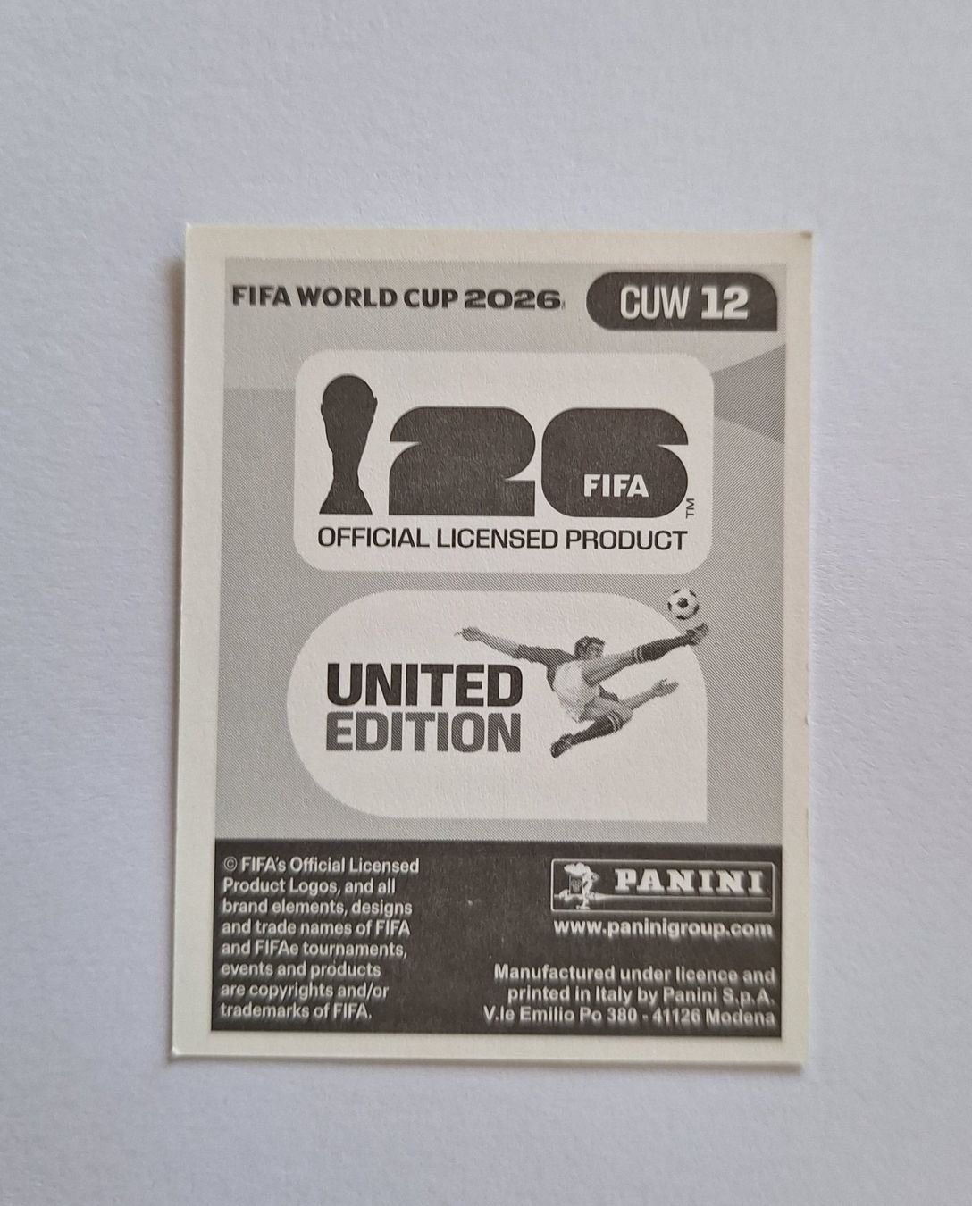 Panini Carte collezionabili: Panini Leandro Bacuna CUW 12 – Nuovo (secondo la descrizione) da Romanens venduto da Crocette 1