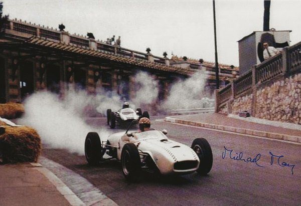 Autografi: Autogramm Michael May Monaco 1961 2 – Usato da Solothurn venduto da F1shop1