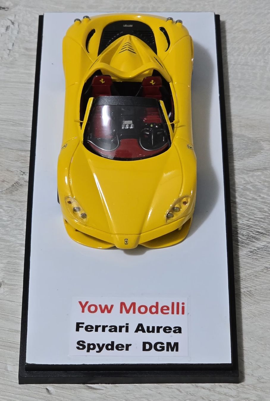 Ferrari Modellini d'auto: Ferrari Aurea Spider DGM 1:43 – Usato da Chiasso venduto da R.e.g.59 1