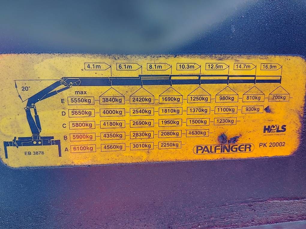 Tutte le macchine: Vendo gru palfinger 20002 – Usato da Rivera venduto da Lel02 1