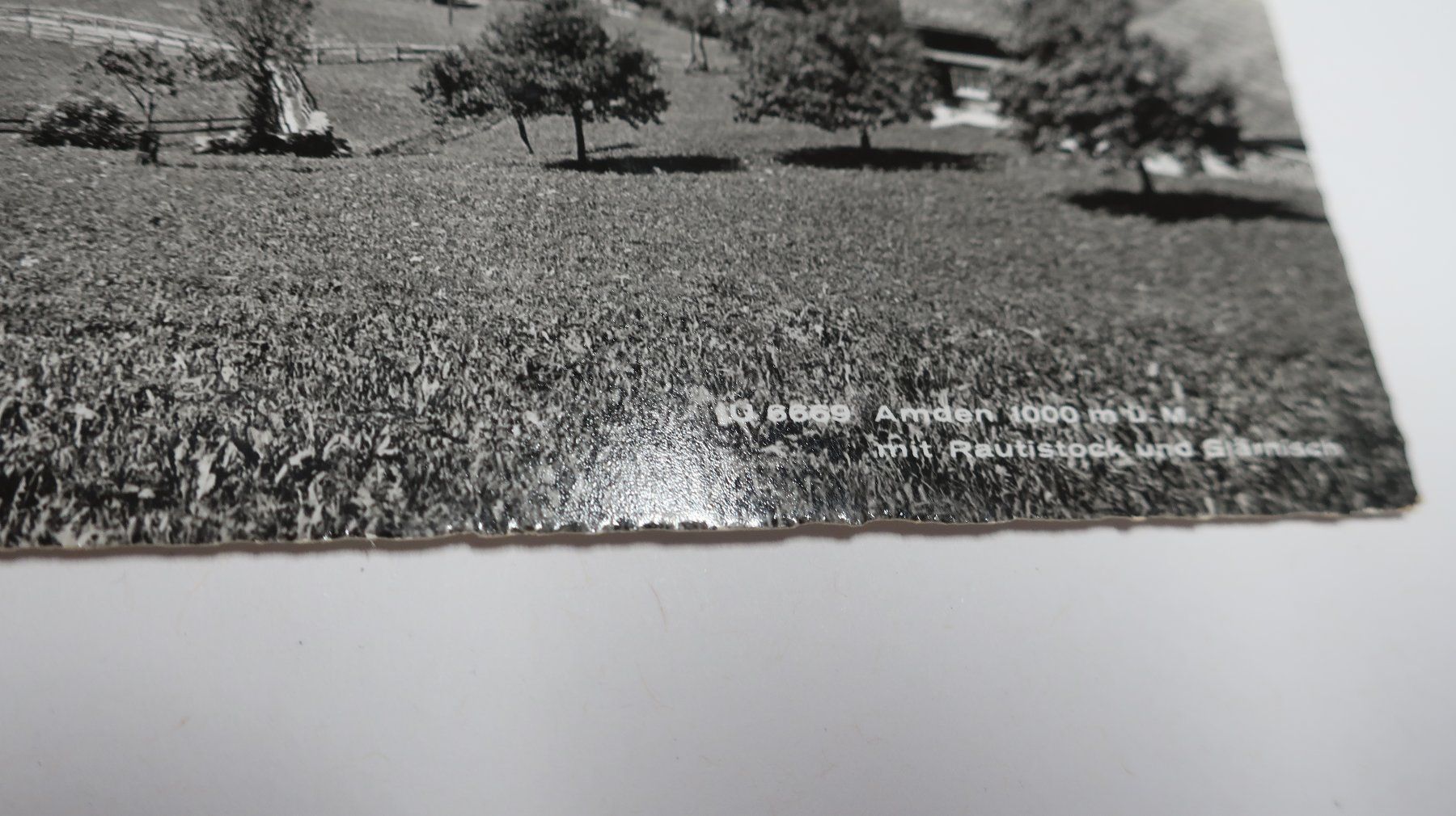 Cartoline postali: Amden mit Rautistock und Glärnisch  1956 – Usato da Cormoret venduto da Pascalll2001 2