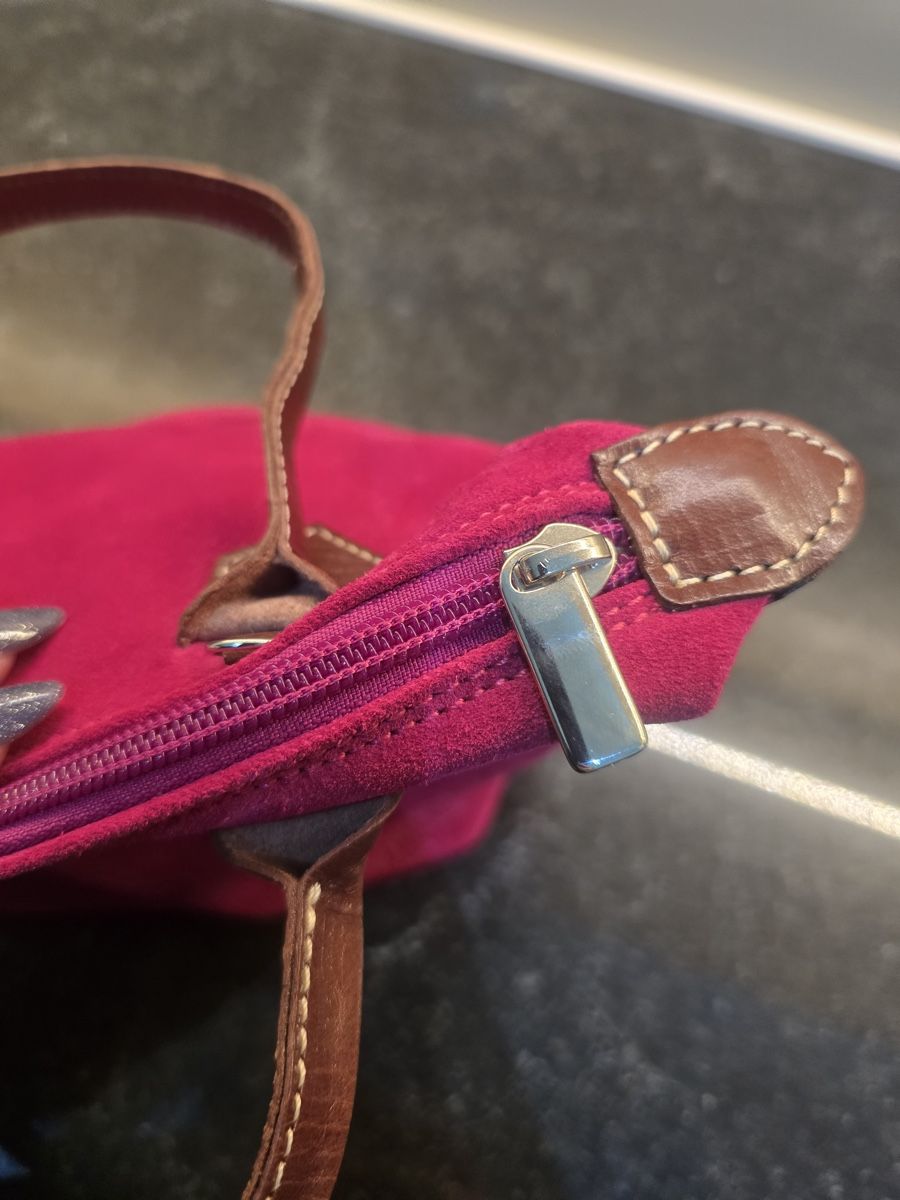 Borse da donna: Damen Tasche pink Wildleder Look – Nuovo (secondo la descrizione) da Hägglingen venduto da Raff_Ella 3