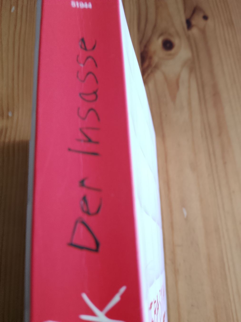 Libri: Der Insasse – Nuovo (secondo la descrizione) da Volken venduto da katz5 1