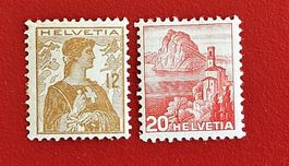 HELVETIA 121 1909* SAN SALVATORE 215Z 1938*