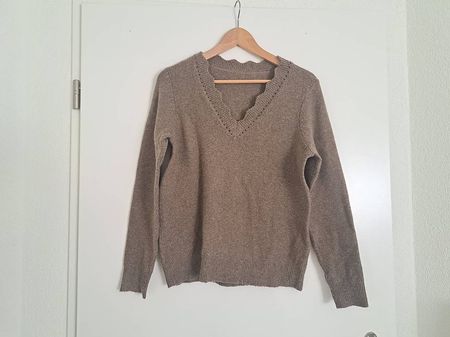 Pullover Taupe M