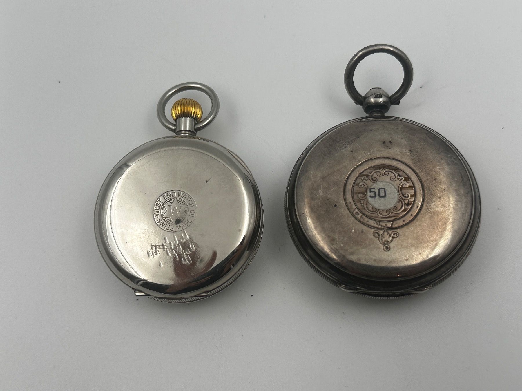 Orologi: 2 Alte Taschenuhren – Usato da Brüttisellen venduto da AlphaOmega05 1