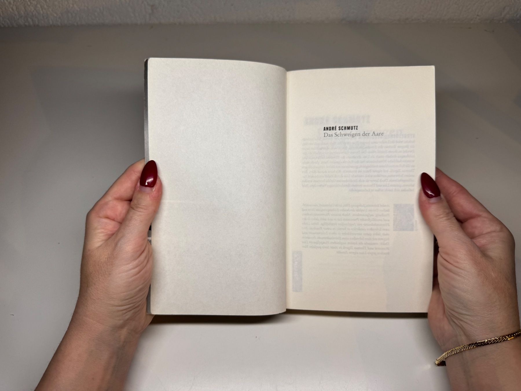 Libri: ROMAN: Andre Schmutz, Das Schweigen der Aare – Usato da Grosswangen venduto da Deutsche_Romane 2