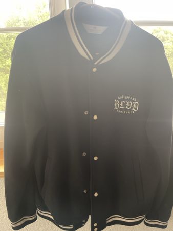 H&M College Jacke, Gr. 158/164, Schwarz, Top Zustand!