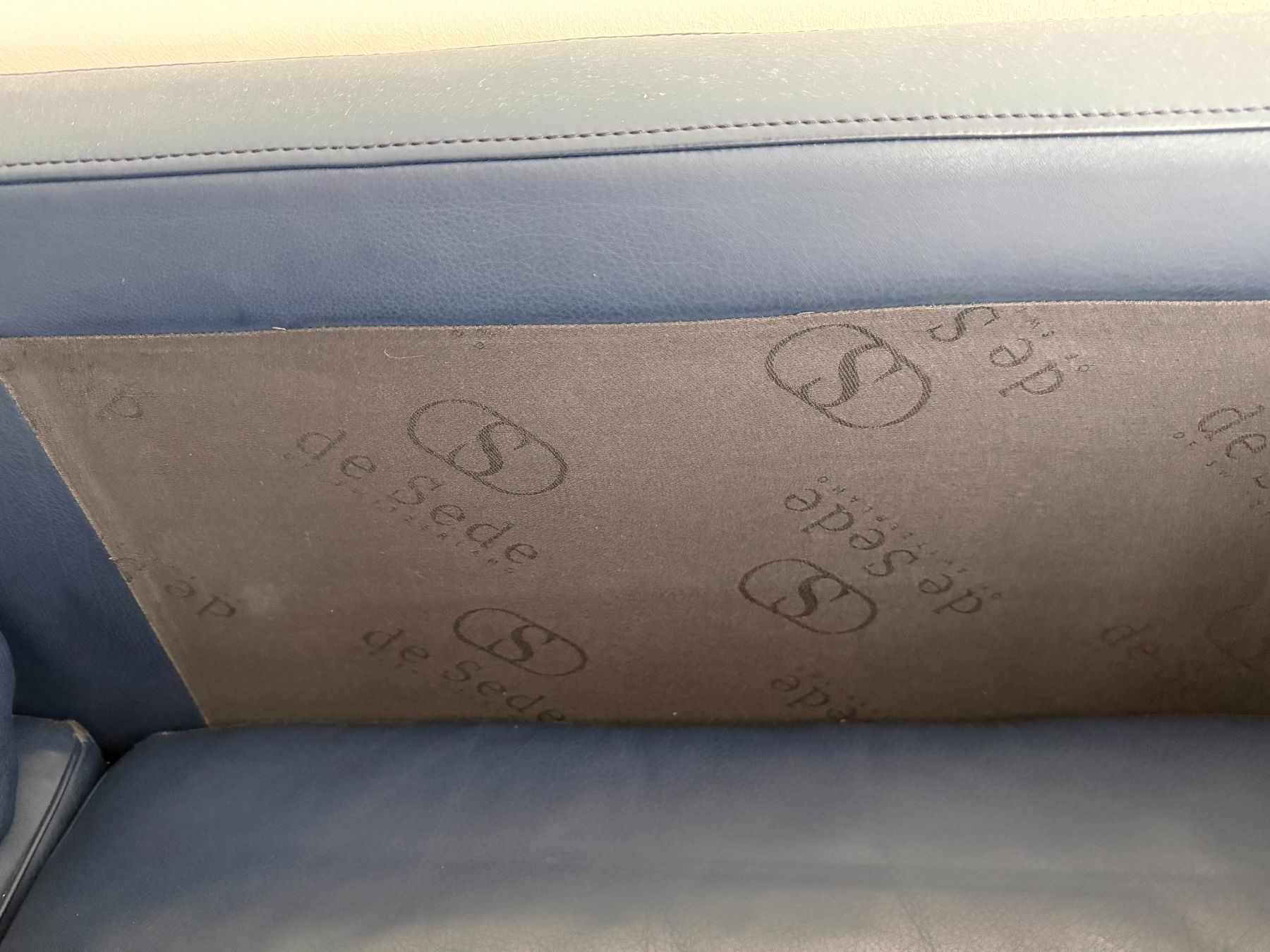 De Sede Sofas: DE SEDE Ledersofa in Blau, Typ DS 118 – Gebraucht aus Muri b. Bern von ris_m7jw 4