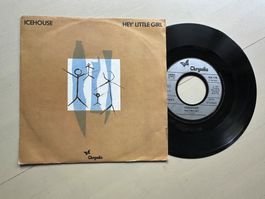 ICEHOUSE tolle Single Hey little girl 80's Kult Synth Pop