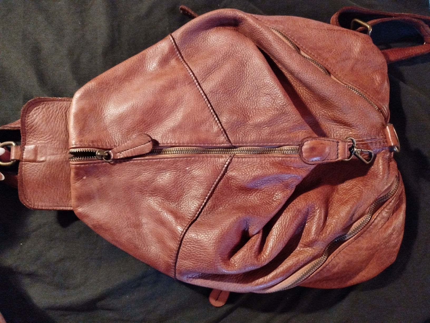 Zaini: Sac à dos en cuir  – Usato da Sonvilier venduto da lesW